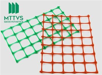 Biaxiales Geogitter aus Polypropylen