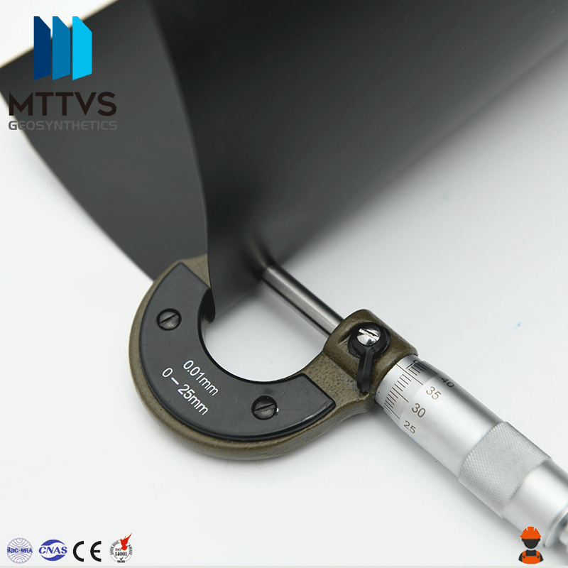 2,0 mm HDPE-Geomembran-Teichauskleidung